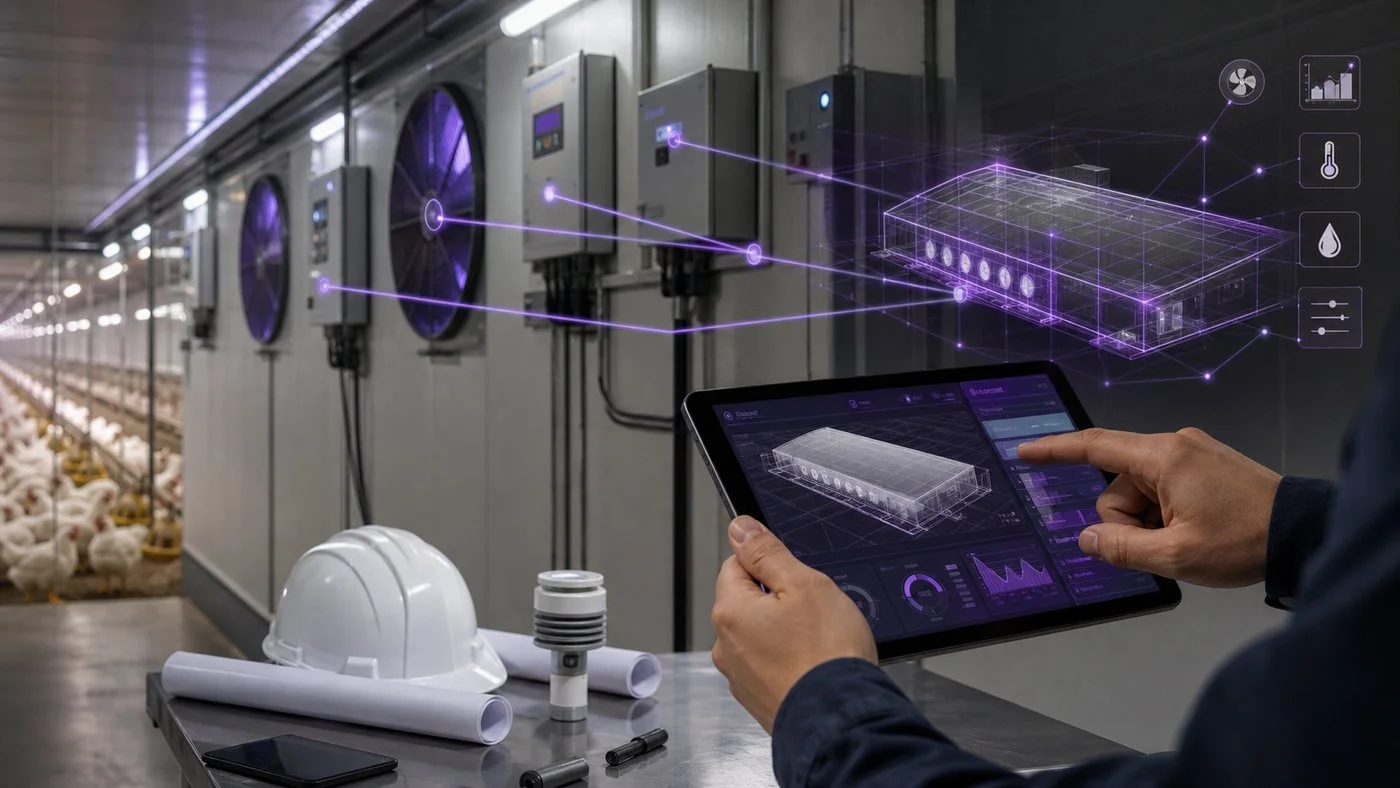 Field engineering work connected to a digital twin model through equipment and sensor data