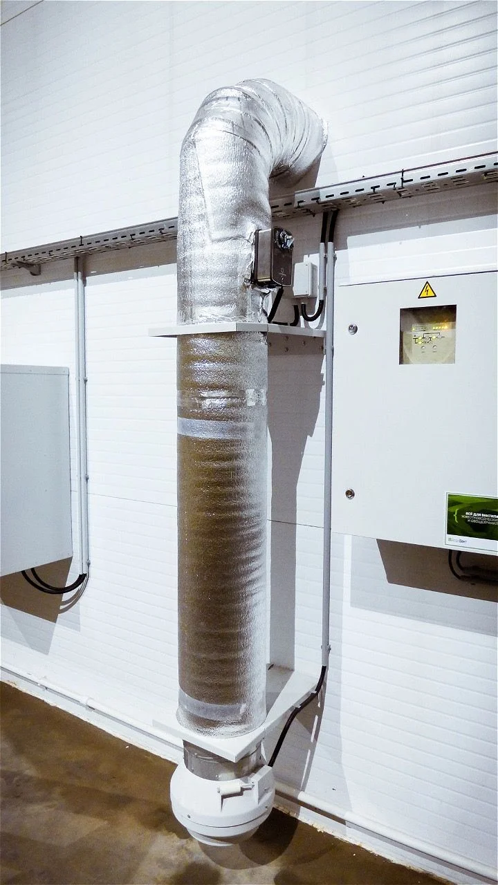 Compact green Agrovent CO2 extraction control unit