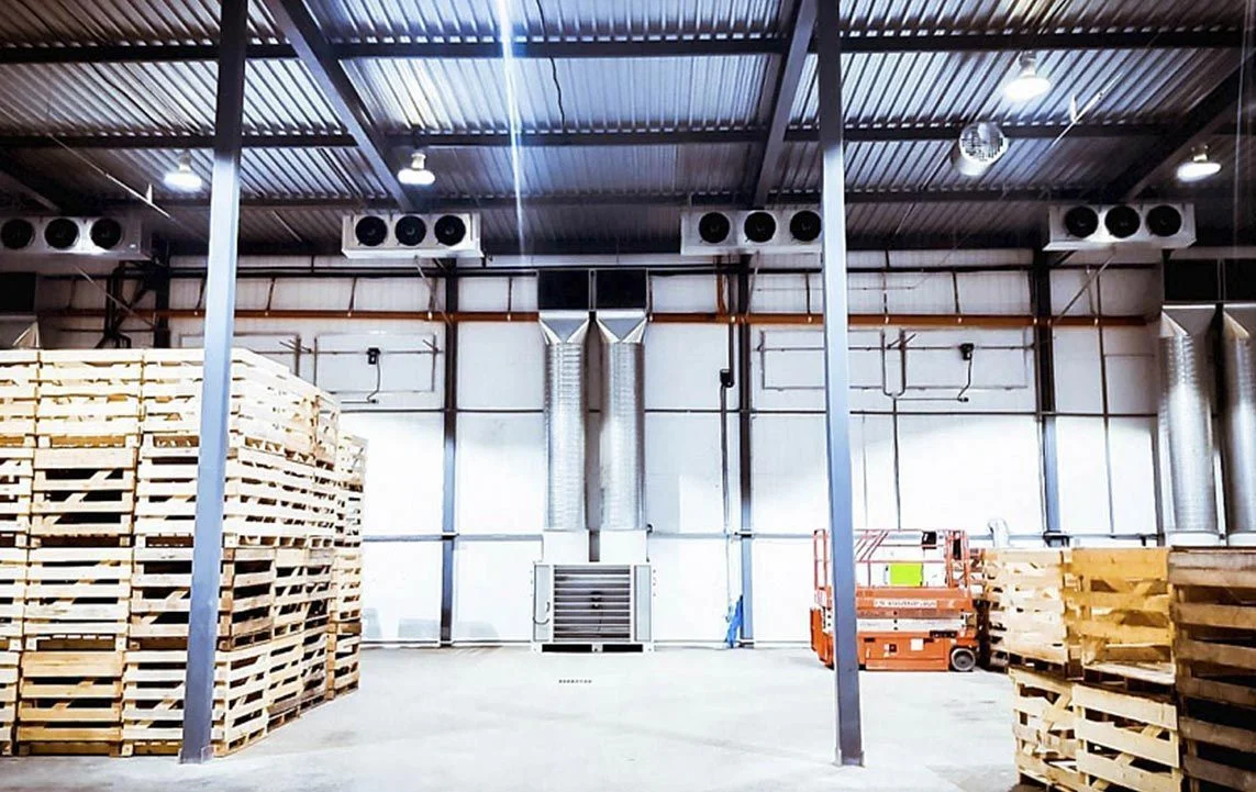 Dragon-M ventilation unit for container vegetable storage 1