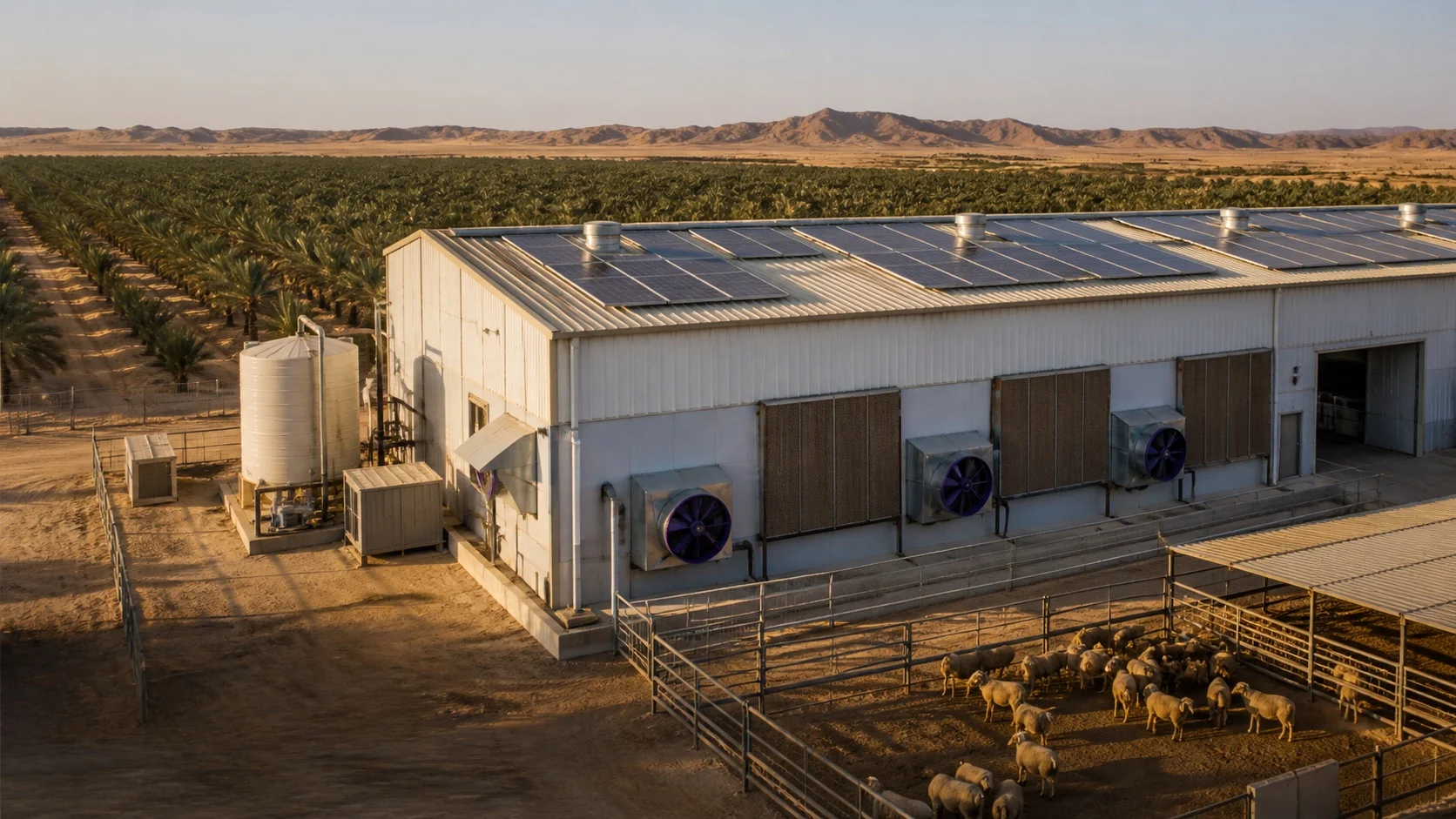 Agricultural climate engineering for Saudi Arabia