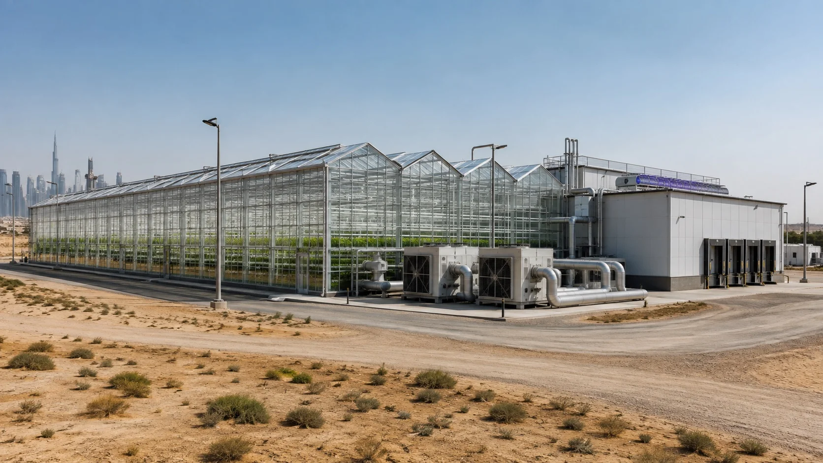 Agricultural climate engineering for UAE